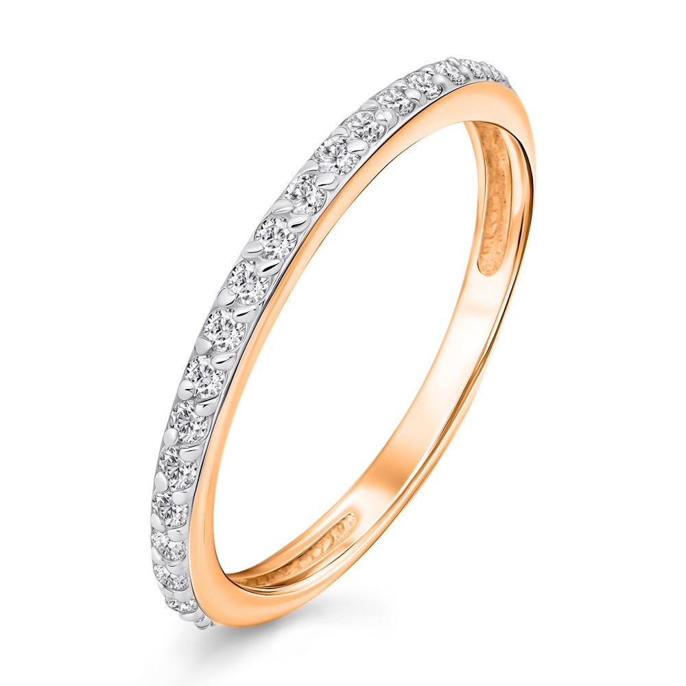 

Кольцо из золота р. , 585Gold 301011959, фианит, 301011959
