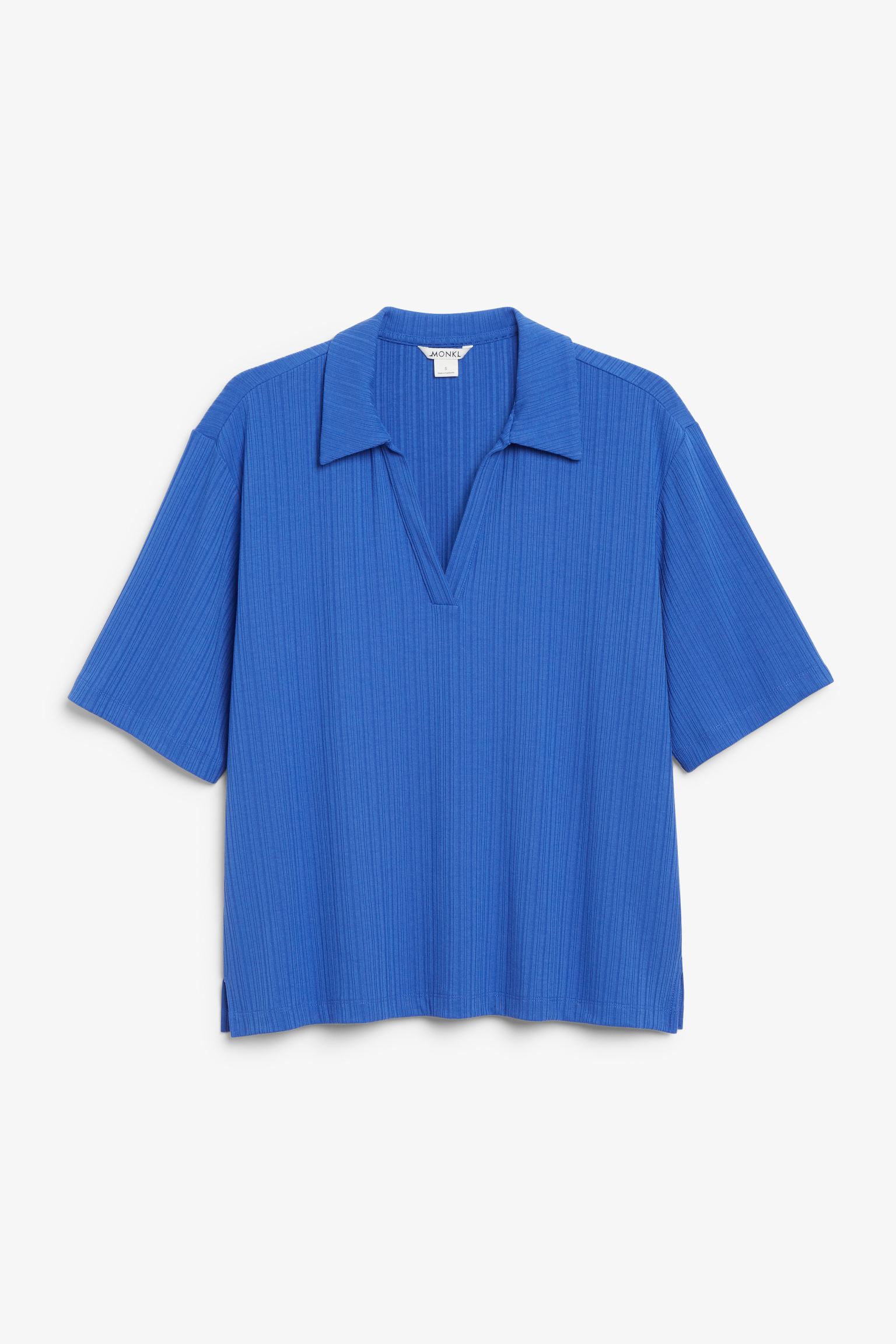 Рубашка женская Monki 1145293004 синяя XS (доставка из-за рубежа)