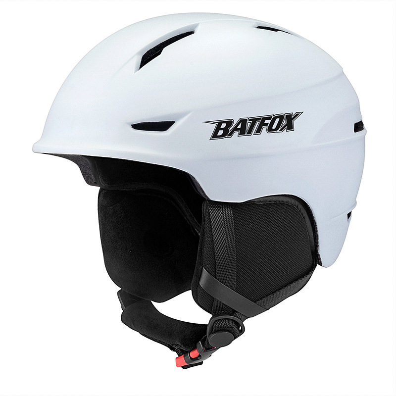 Шлем для лыж и сноуборда BATFOX F-782, цвет белый