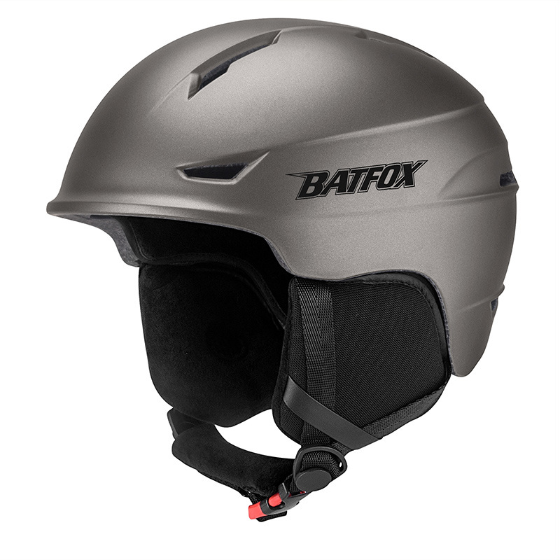 Шлем для лыж и сноуборда BATFOX F-782, цвет титан