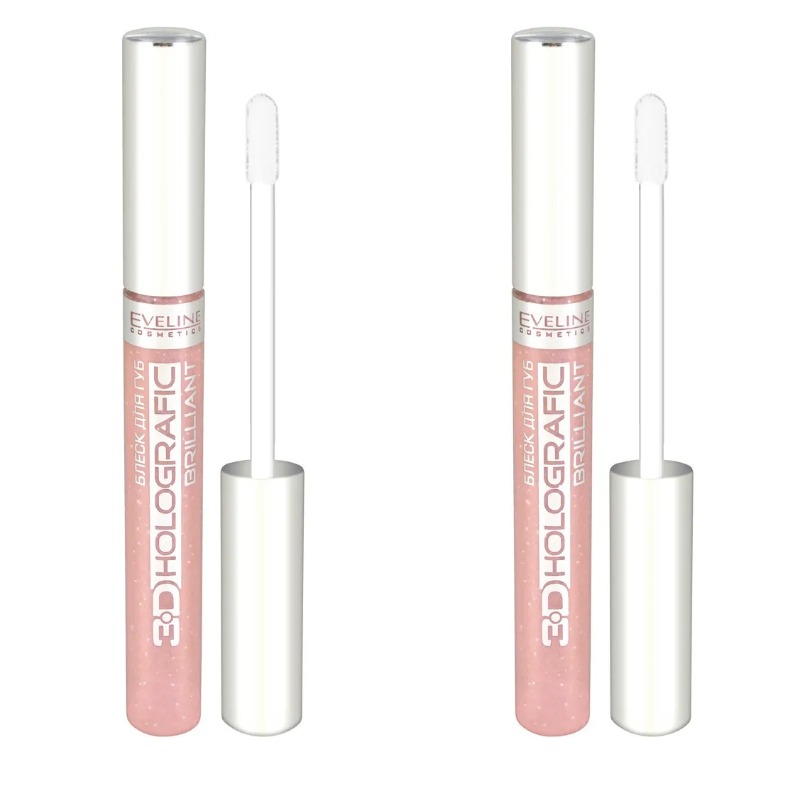 

Блеск для губ Eveline Cosmetics 3D Holografic Brilliant тон 69 9 мл 2 шт