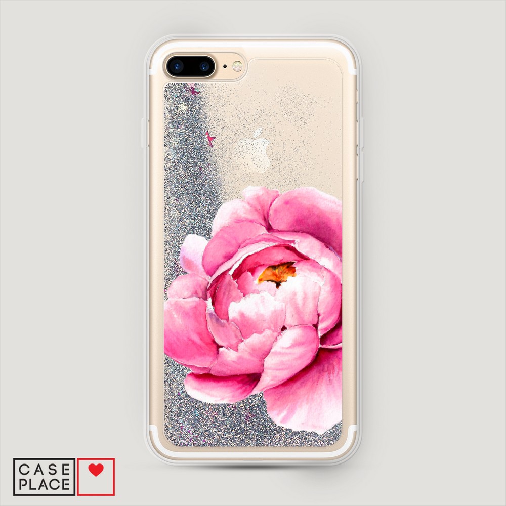 

Чехол Awog на Apple iPhone 7 Plus / Айфон 7 Plus "Прекрасный пион", Разноцветный, 10791-1