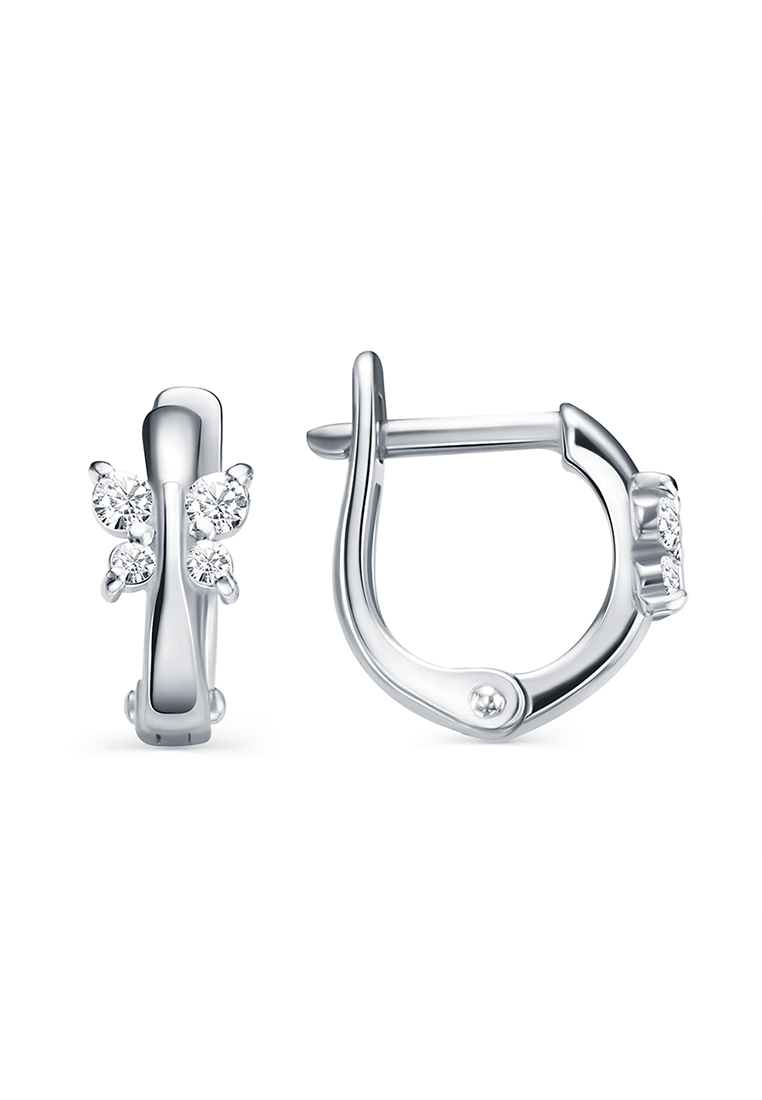 

Серьги из серебра с фианитом Kari Jewelry С630-2448, С630-2448