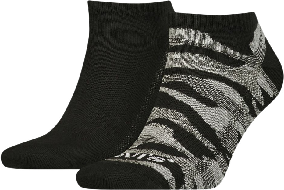 

Комплект носков мужских Levi's Camo Low Cut 2P разноцветных 39-43, Camo Low Cut 2P
