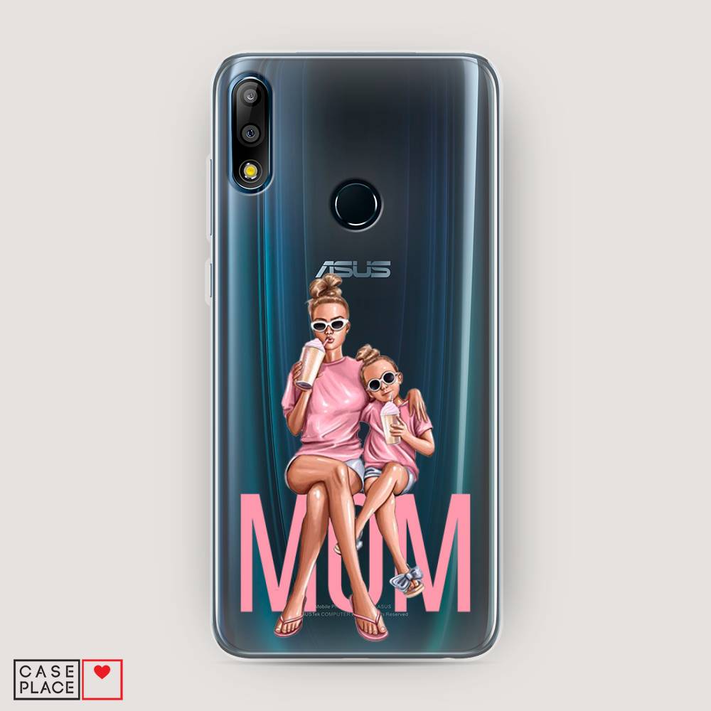 фото Чехол awog "lovely mom" для asus zenfone max pro (m2) zb631kl