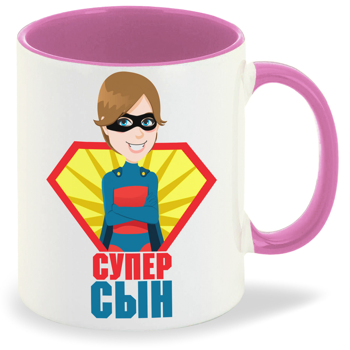 

Кружка CoolPodarok Супер сын, Супер сын