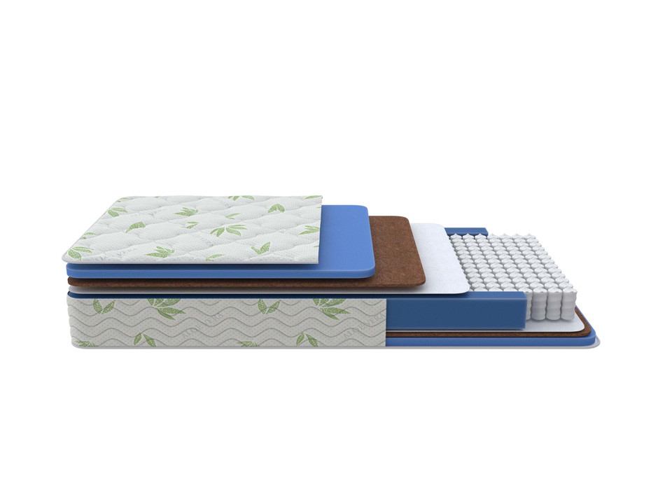 

Матрас анатомический Академия сна Unique Optima Soft 120x190 см, Белый, Optima Soft