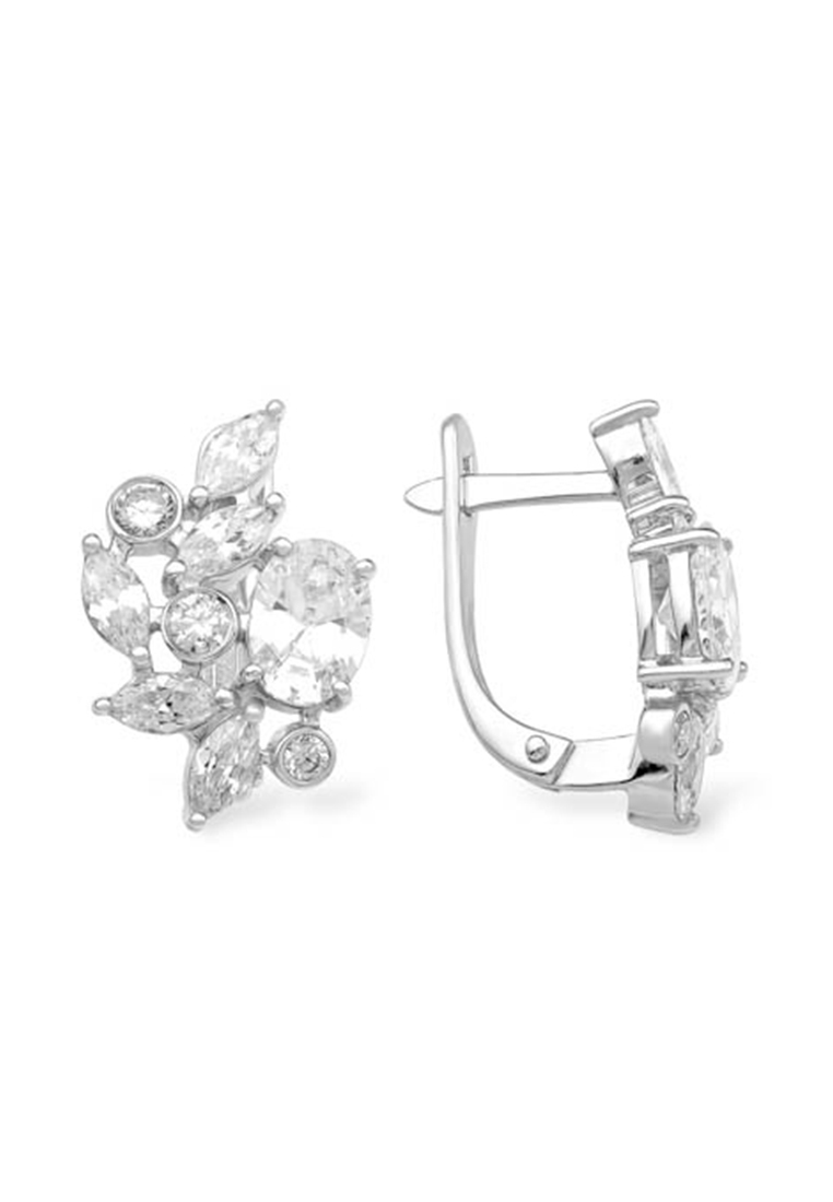 

Серьги из серебра с фианитом Kari Jewelry 1210018541-501, 1210018541-501