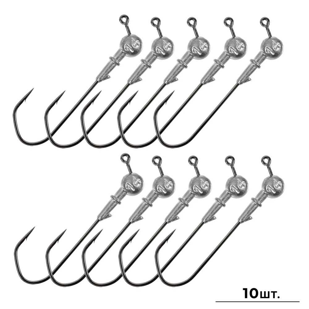 

Джиг головки Trigger Baits Jig 120 3/0 6гр. 10шт.