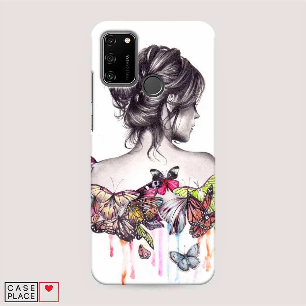 

Чехол Awog "Девушка с бабочками" для Honor 9A, 612320-7