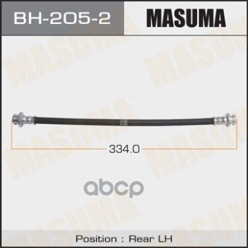 

Шланг тормозной задний Nissan Almera Classic/Almera II Hatchback 00>06 Masuma BH2052