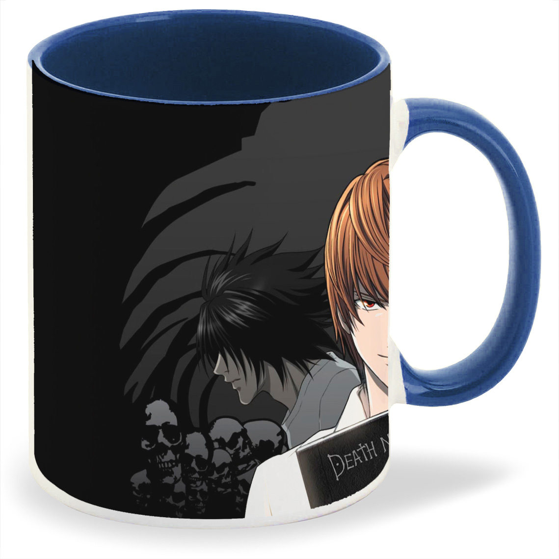 

Кружка CoolPodarok Аниме Тетрадь смерти Трио на черном фоне, Аниме Тетрадь смерти Трио на черном фоне Death note Trio black background (мальчик с тетрадью смерти в руках)