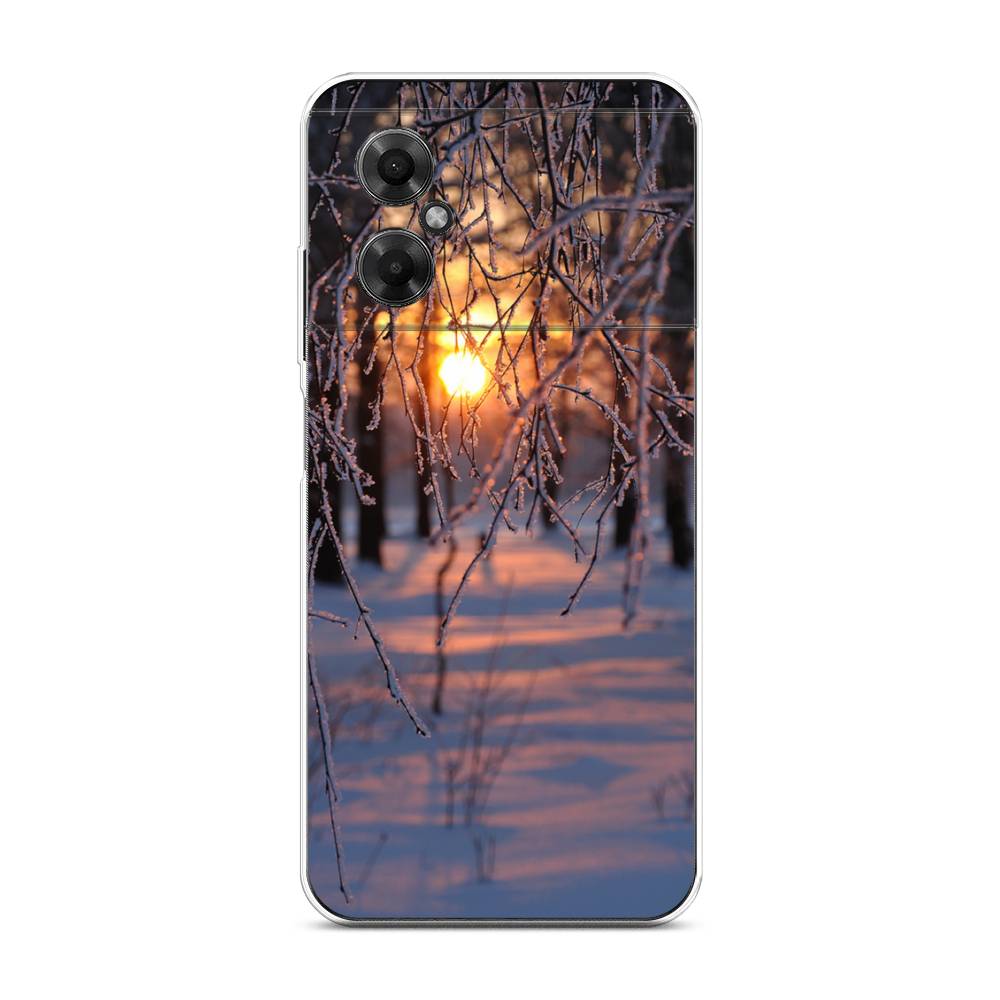 

Чехол на Xiaomi Poco M4 5G "Зима 7", Оранжевый;розовый;черный, 316550-2