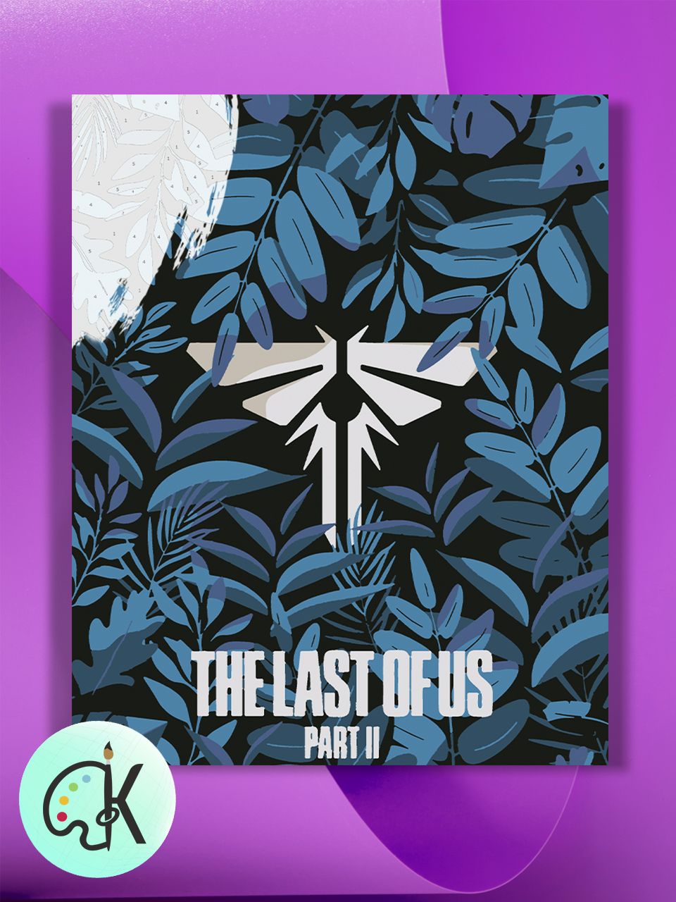 

Картина по номерам на холсте Культура Цвета The Last of Us - Постер Цикад 2, 40 х 50 см, The Last of Us - Постер Цикад 2