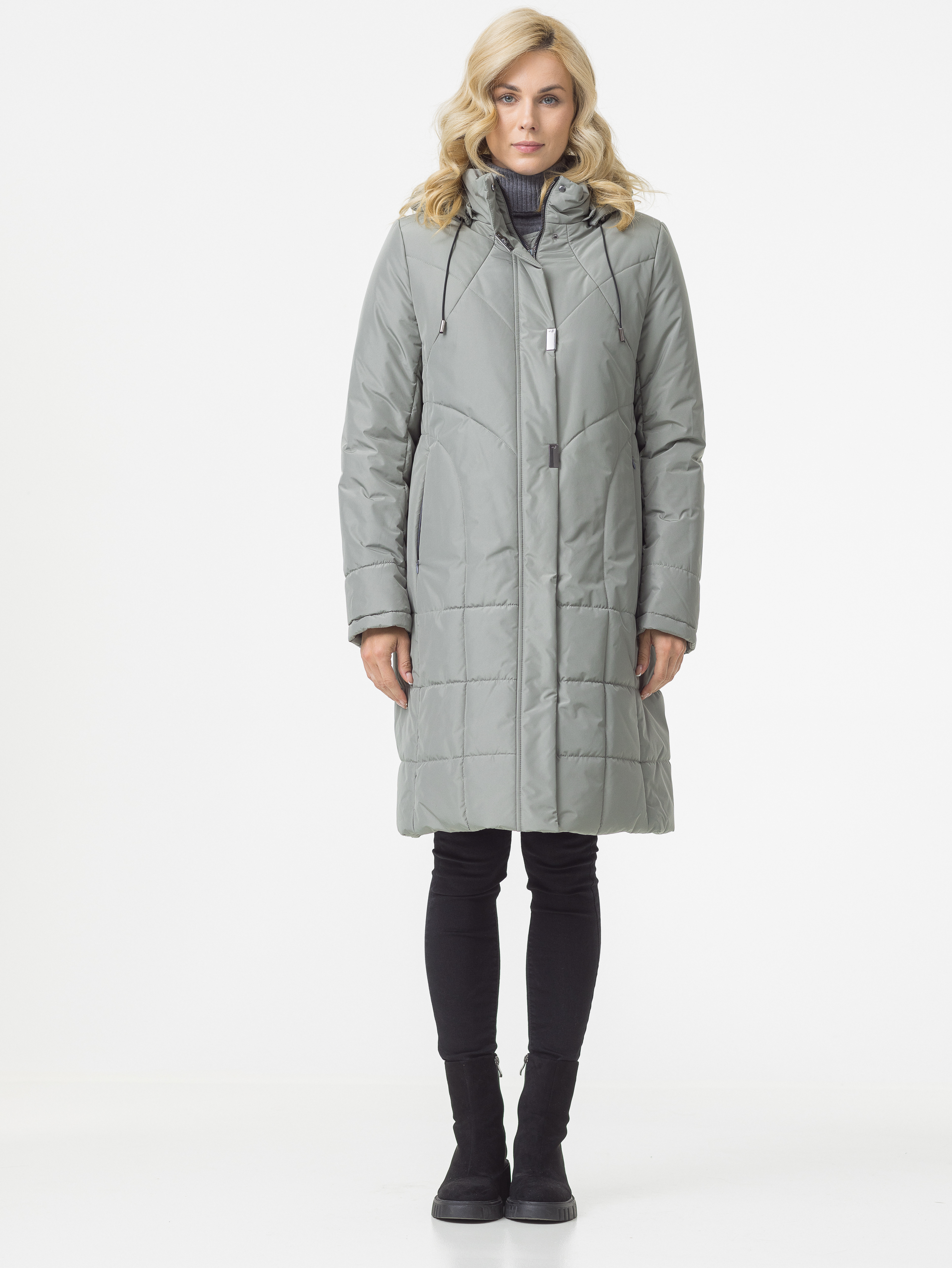 

Пальто женское Maritta 32-3029-10 зеленое 50 EU, Зеленый, 32-3029-10