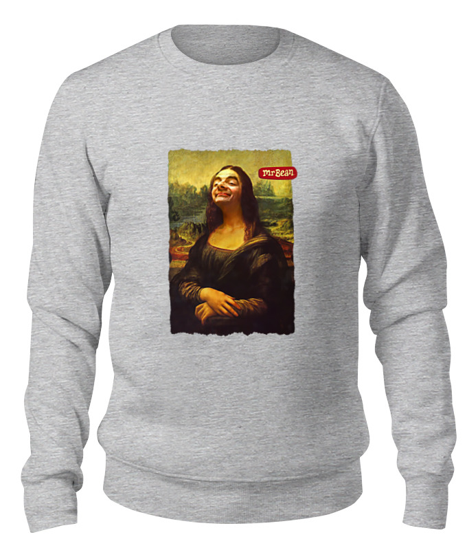 

Свитшот унисекс Printio Mr.bean серый L, Mr.bean