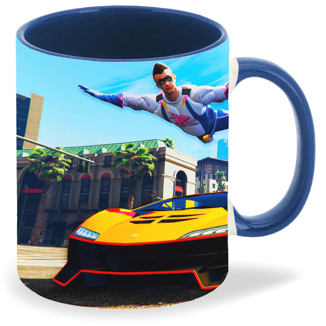 

Кружка CoolPodarok Гта Gta Grand theft Auto (мужчина летит над машиной), Гта Gta Grand theft Auto (мужчина летит над машиной)