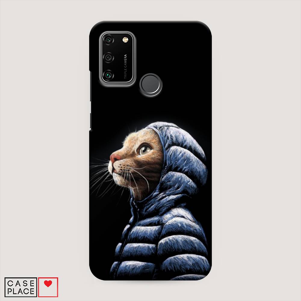 

Чехол Awog "Кот в капюшоне" для Honor 9A, 612320-1