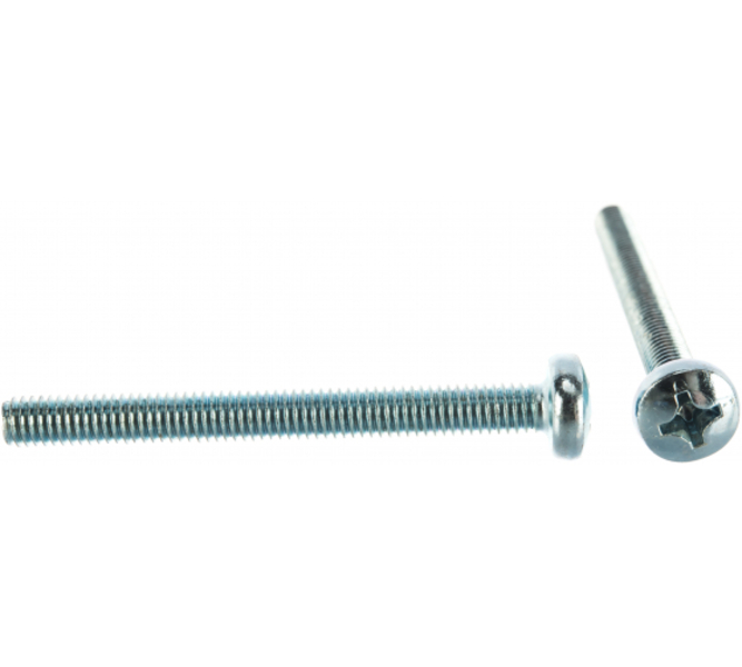 

Винт пкр. Стройбат DIN 7985 М6x60 белый цинк, 5 шт.