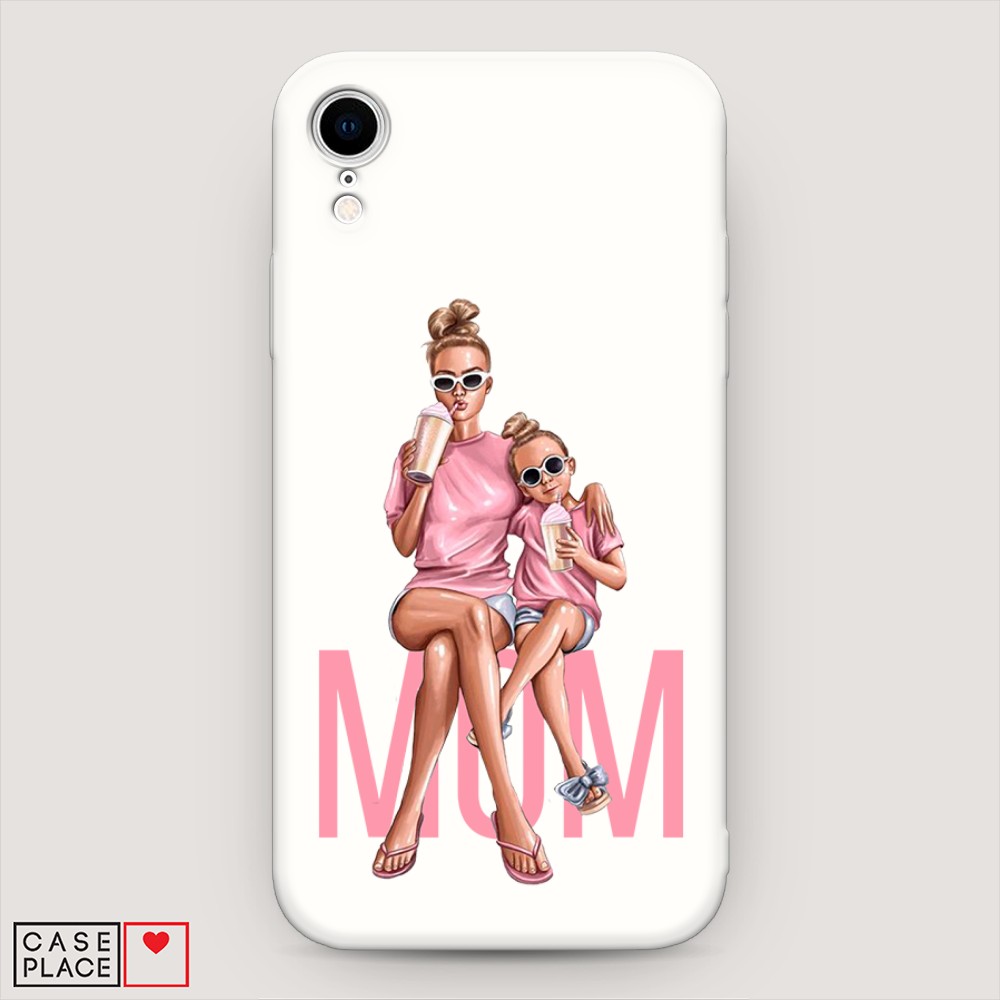 

Матовый силиконовый чехол "Lovely mom" на Apple iPhone XR (10R), 12057-1
