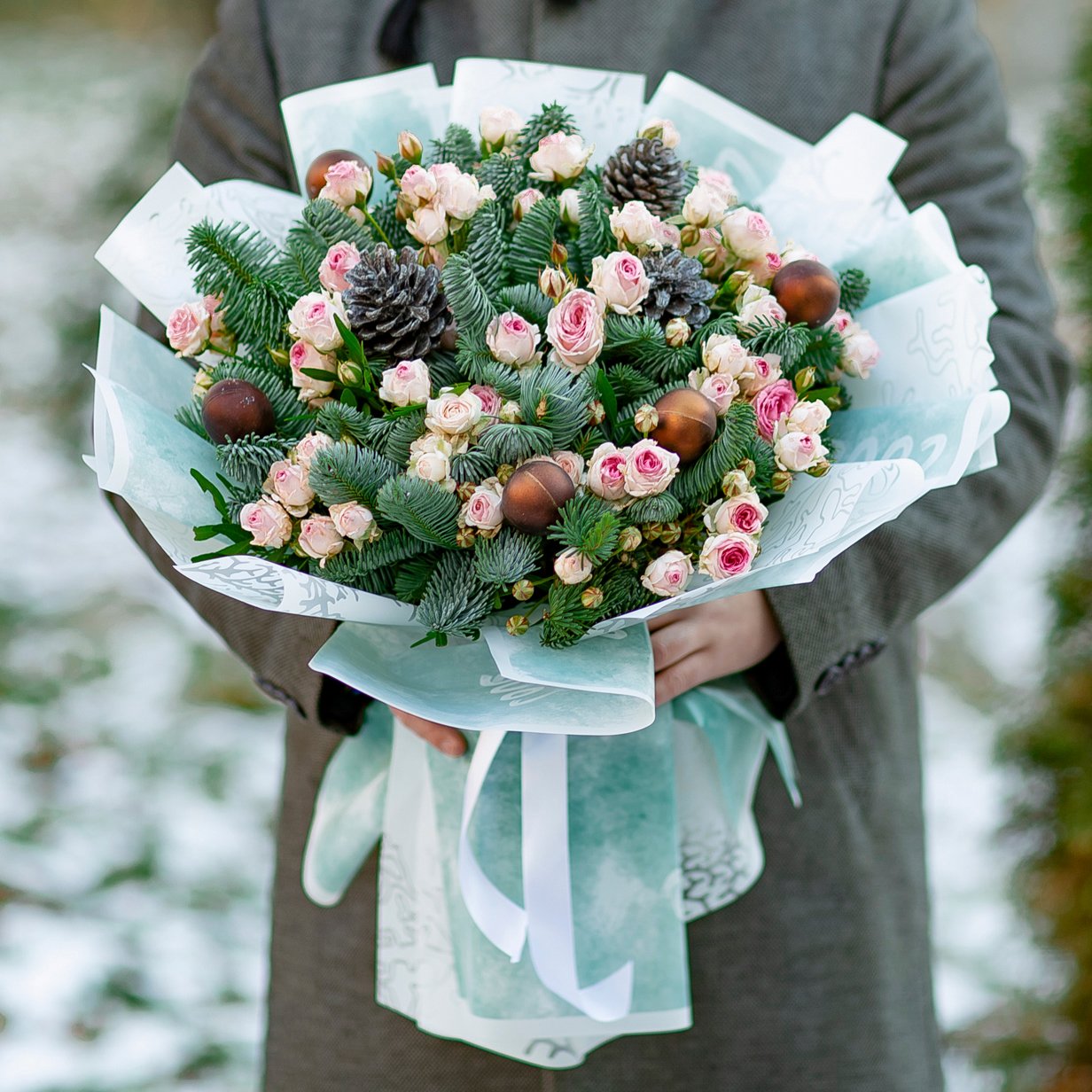 

Букет FlorPro «Снежный вальс»