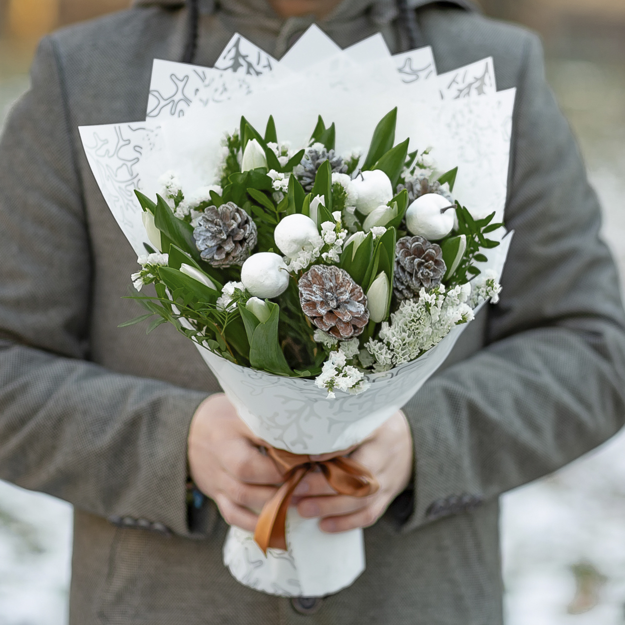 

Букет FlorPro «Морозная свежесть»