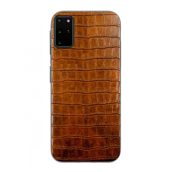 

Чехол Creative Case для Samsung S20, коричневый, Samsung Galaxy S20+ croco