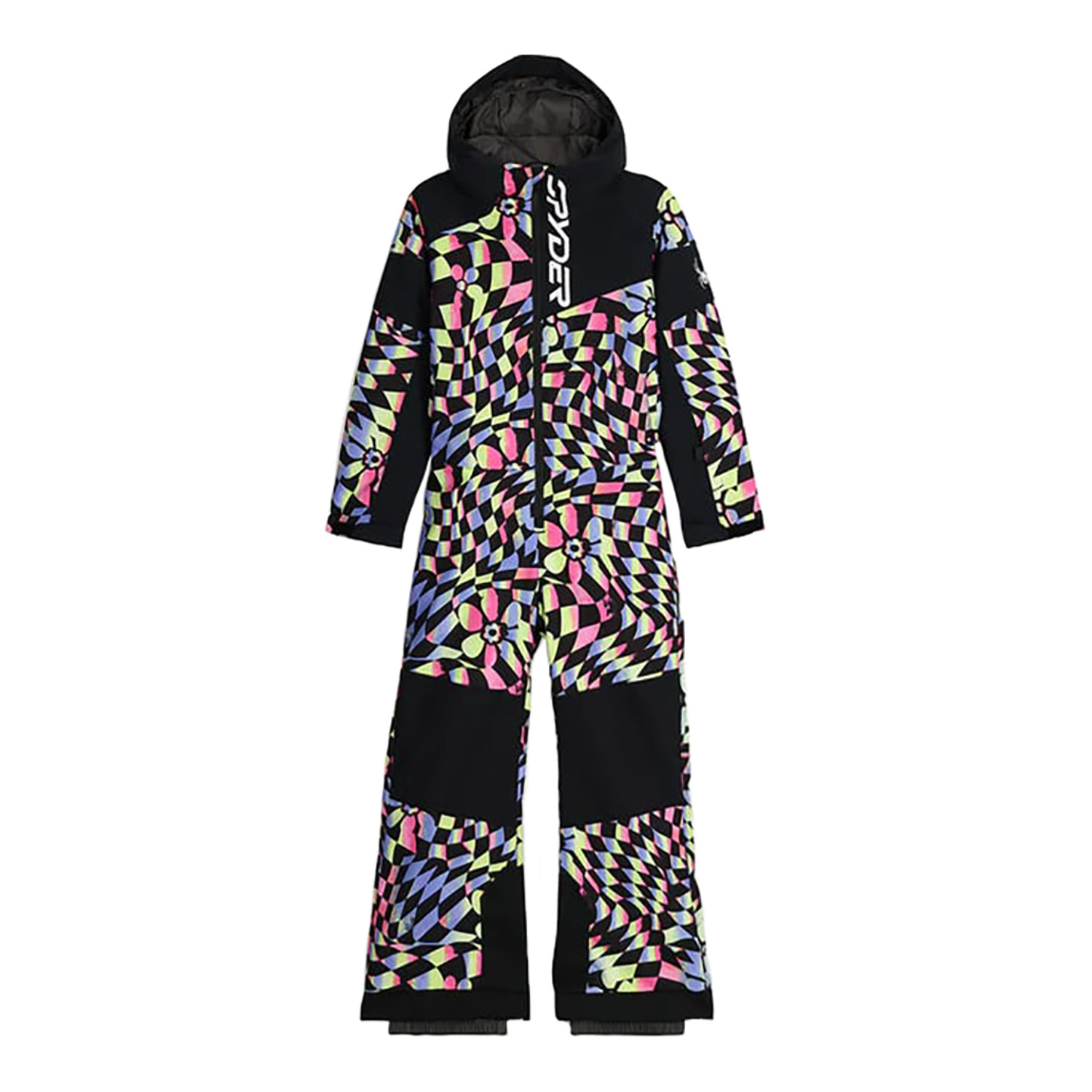 Комбинезон детский Spyder Youth Jupiter Snowsuit (23/24), Black/HotPink, 166