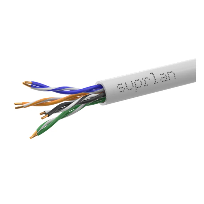 Кабель UTP 4х2хAWG24 кат.5E Cu LSZH нг(А)-HF In. Standard (м) SUPRLAN 01-0320-1