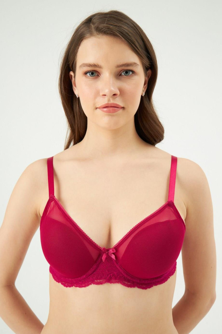 

Бюстгальтер женский K Shop ESK01050 бордовый 75D (товары доставляются из-за рубежа), ESK01050