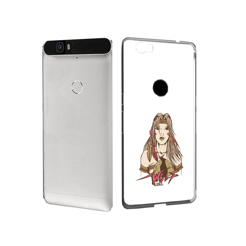 

Чехол MyPads Tocco для Huawei Nexus 6P девушка волк (PT17717.24.306), Прозрачный, Tocco