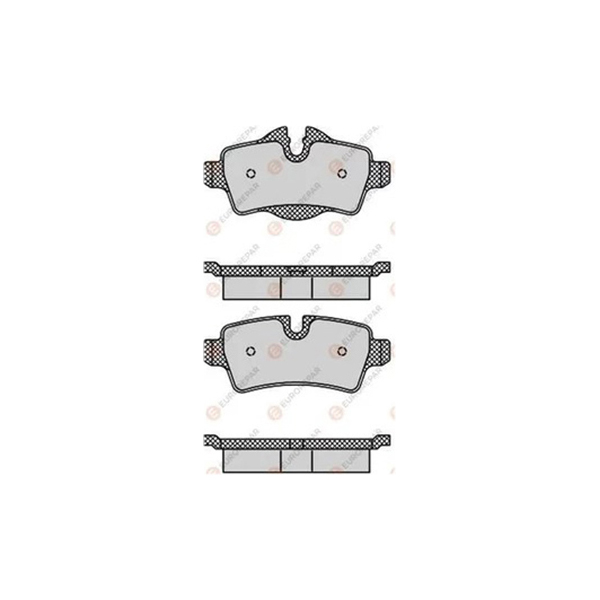 EUROREPAR 1623063080 Тормозные колодки () 1шт