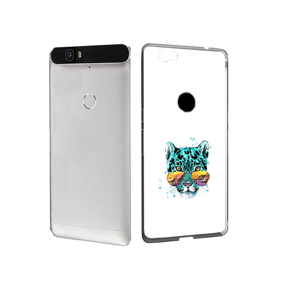 

Чехол MyPads Tocco для Huawei Nexus 6P голубой лео (PT17717.24.294), Прозрачный, Tocco