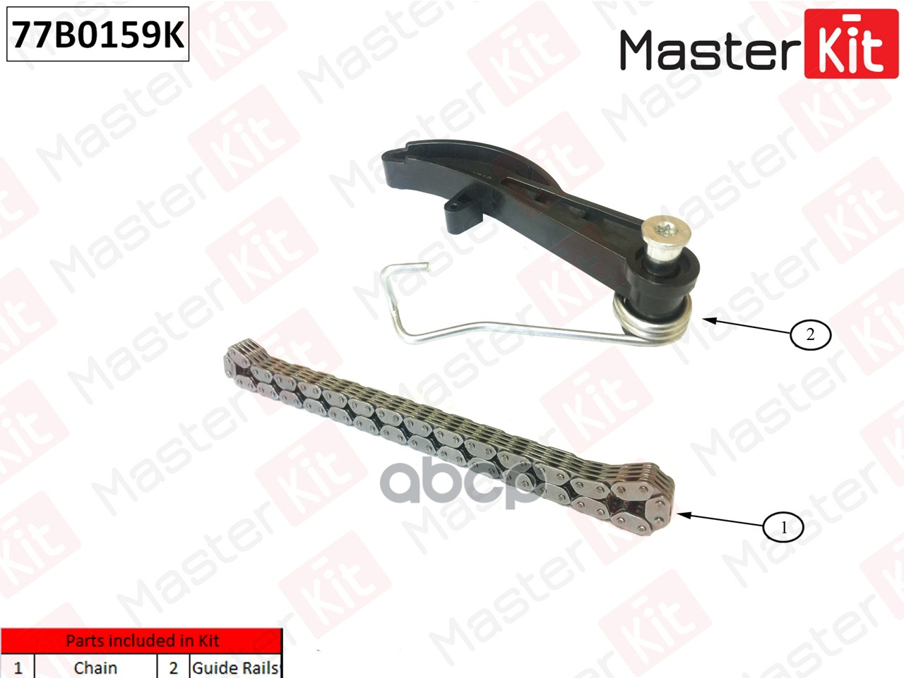 

Комплект Цепи Масляного Насоса Vag 1.8Tsi MasterKit 77B0159K