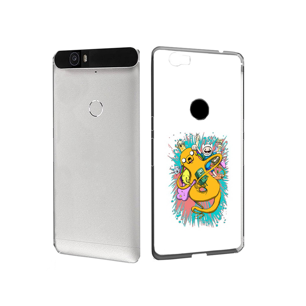 Чехол MyPads Tocco для Huawei Nexus 6P время приключений рисунок (PT17717.24.276)