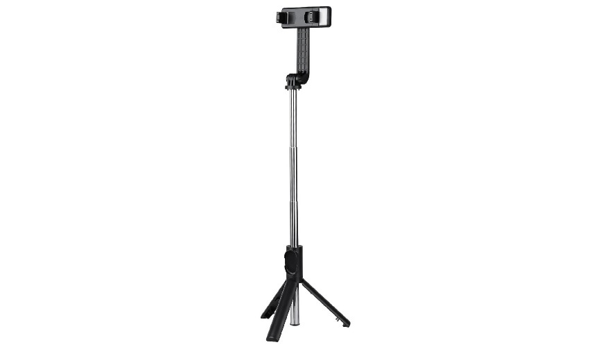 фото Монопод со штативом selfie stick tripod bluetooth led p20s