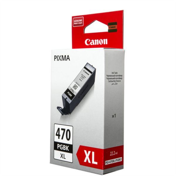 Картридж для струйного принтера Canon PGI-470XL PGBK (0321C001) черный, оригинал