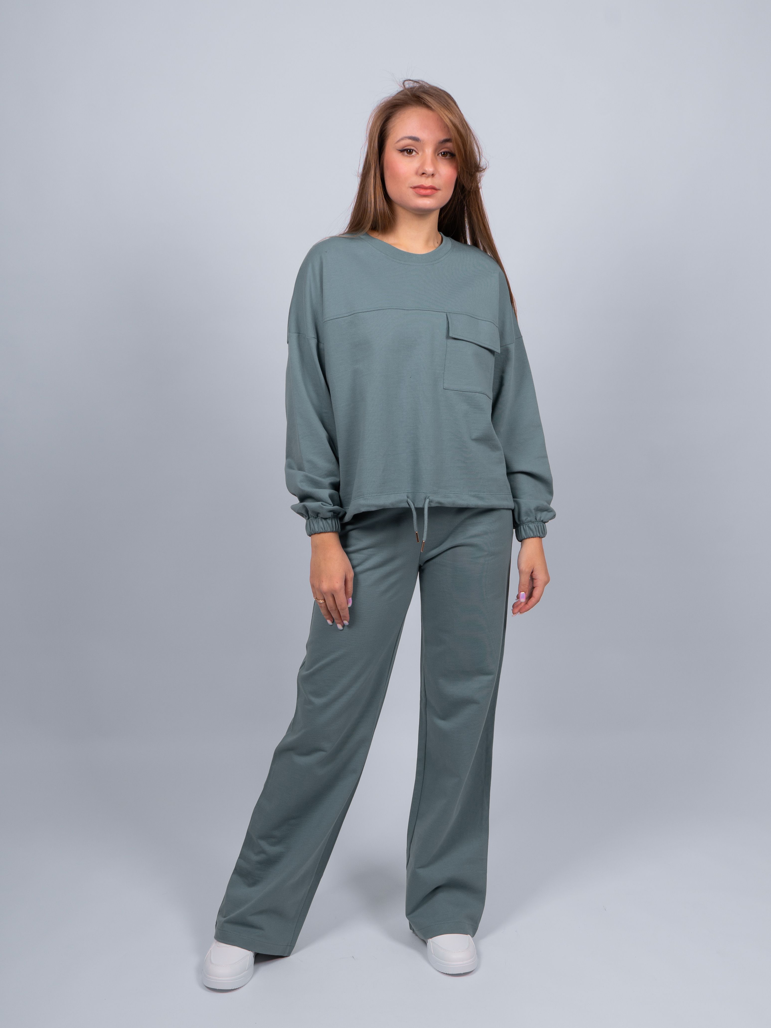 Брюки женские 365 clothes 146108.00 голубые 44 RU