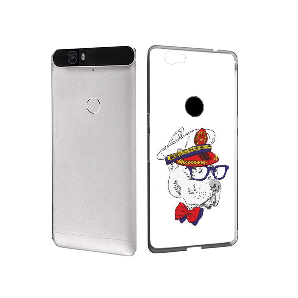 

Чехол MyPads Tocco для Huawei Nexus 6P бульдог (PT17717.24.251), Прозрачный, Tocco