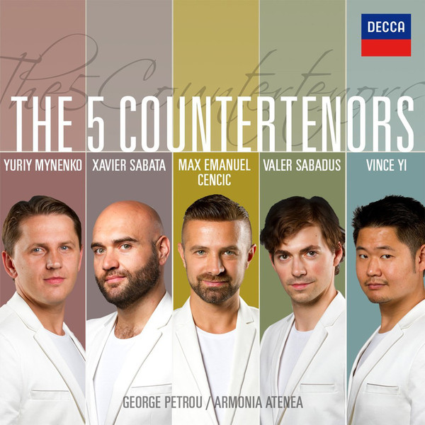 фото The 5 countertenors (1 cd) медиа