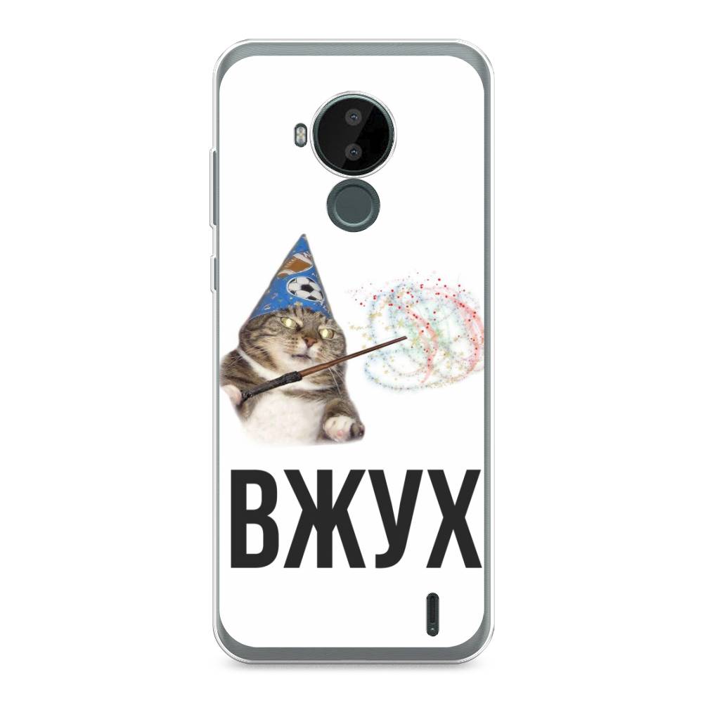 

Чехол Awog на Nokia C30 / Нокиа C30 "Вжух 2", Белый;черный;серый, 124850-9