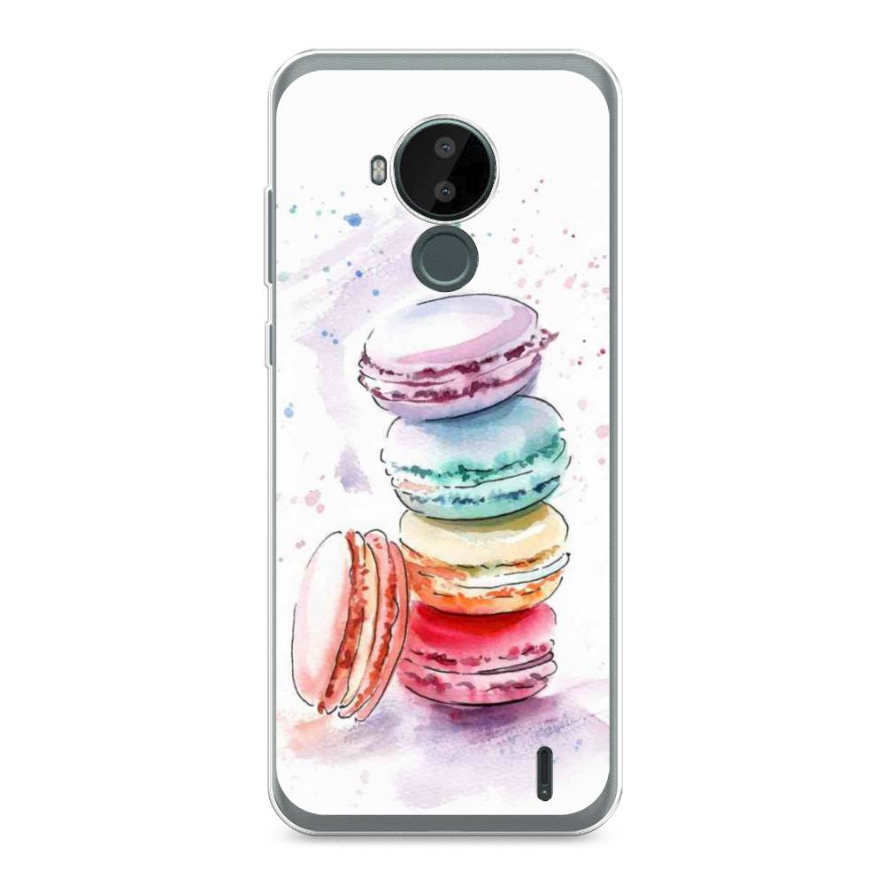 

Чехол Awog на Nokia C30 / Нокиа C30 "Пирамидка макарони 2", Желтый, 124850-10