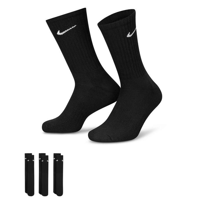 фото Комплект носков женских nike cushion crew training (3 pair) разноцветных 35-37