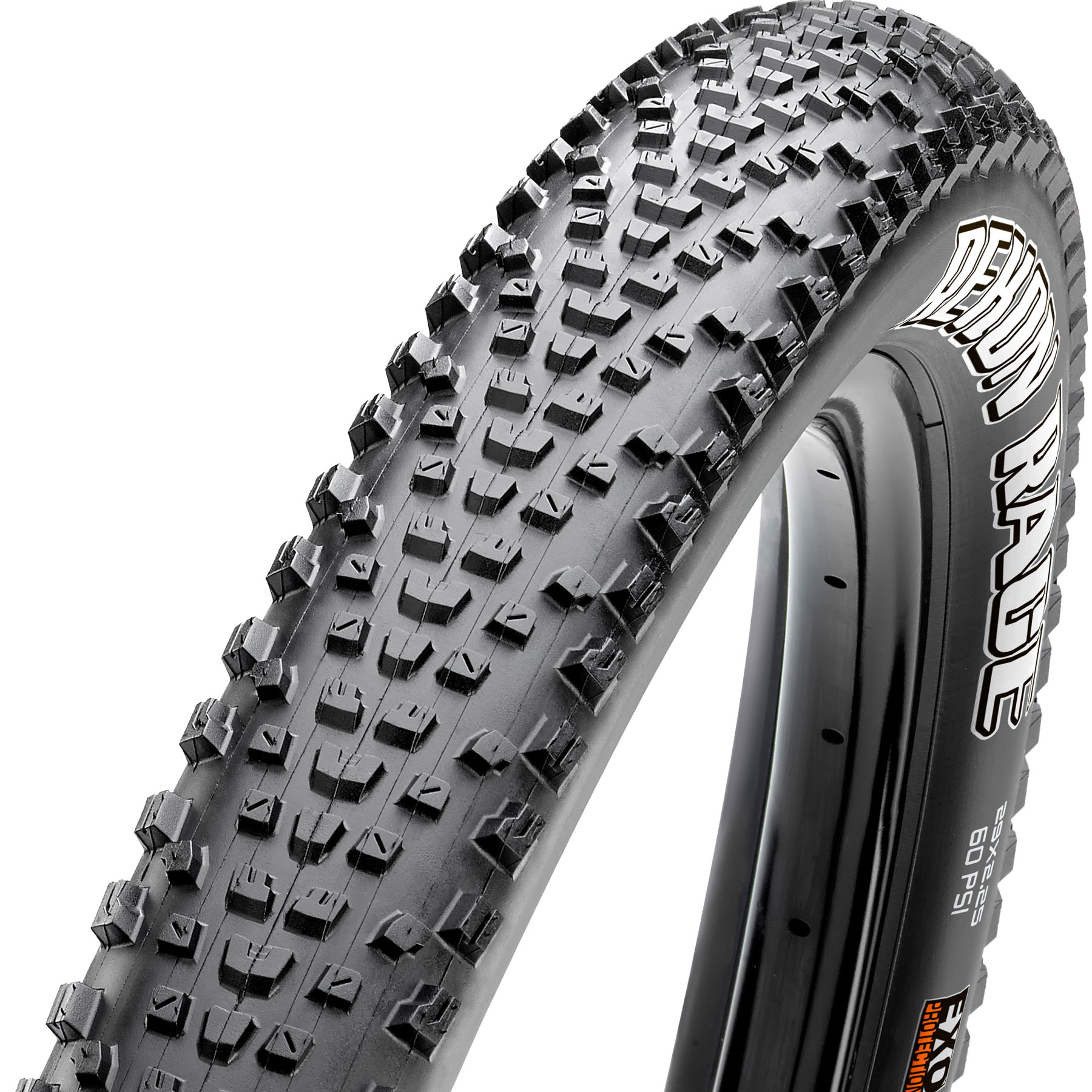 Велосипедная покрышка Maxxis Rekon Race 27.5x2.25 TPI 120 EXO/TR, кевлар