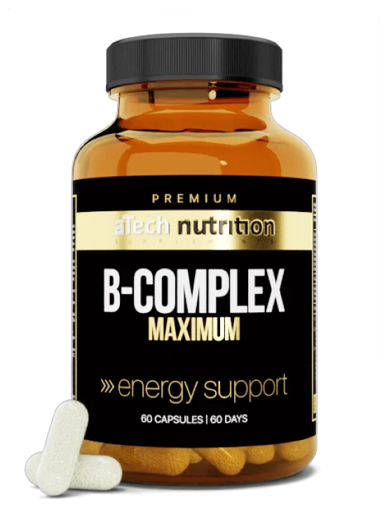 Витаминный комплекс aTech Nutrition Premium B-complex капсулы 60 шт