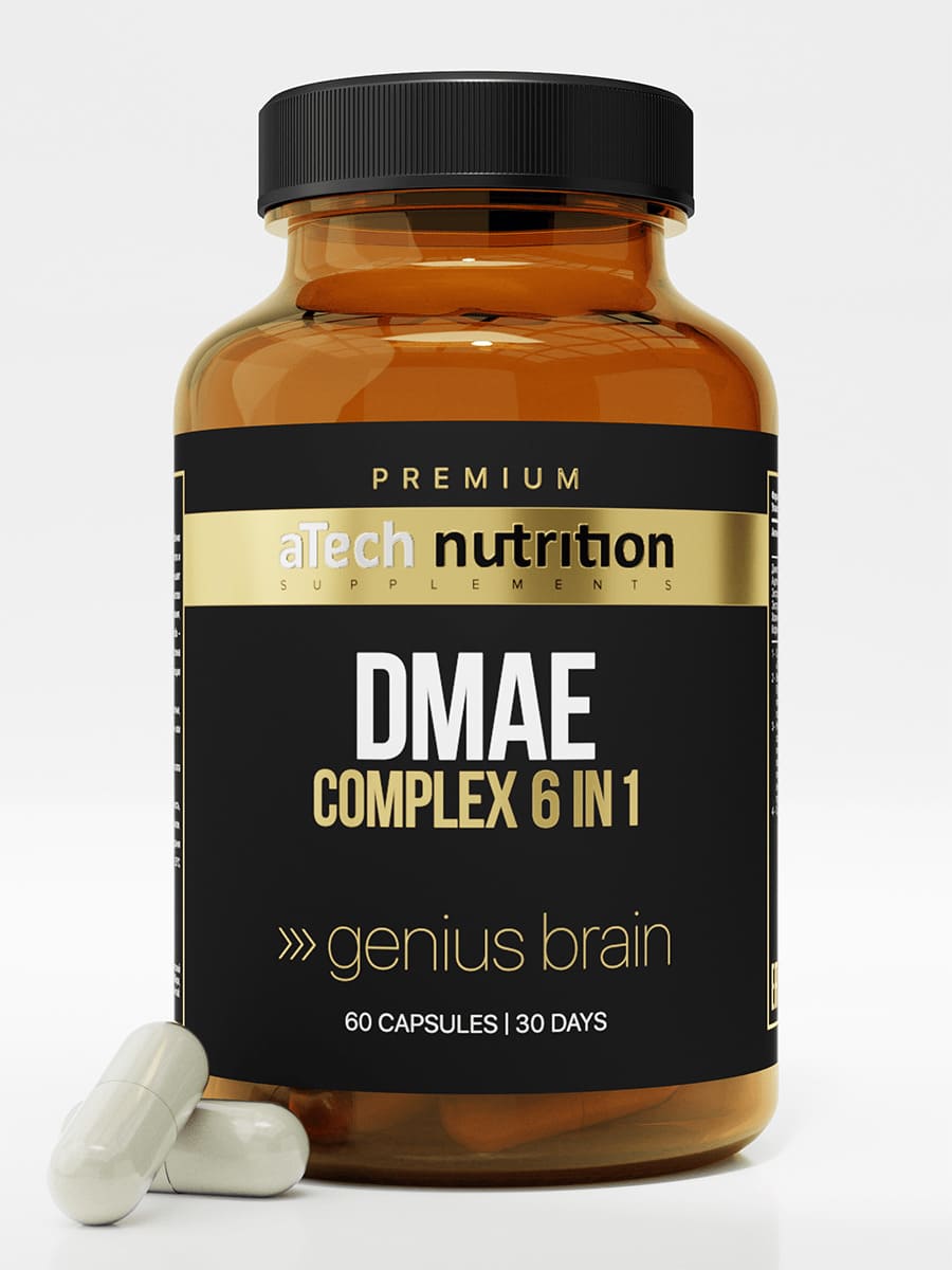 DMAE aTech Nutrition Premium витамины для мозга капсулы 60 шт.