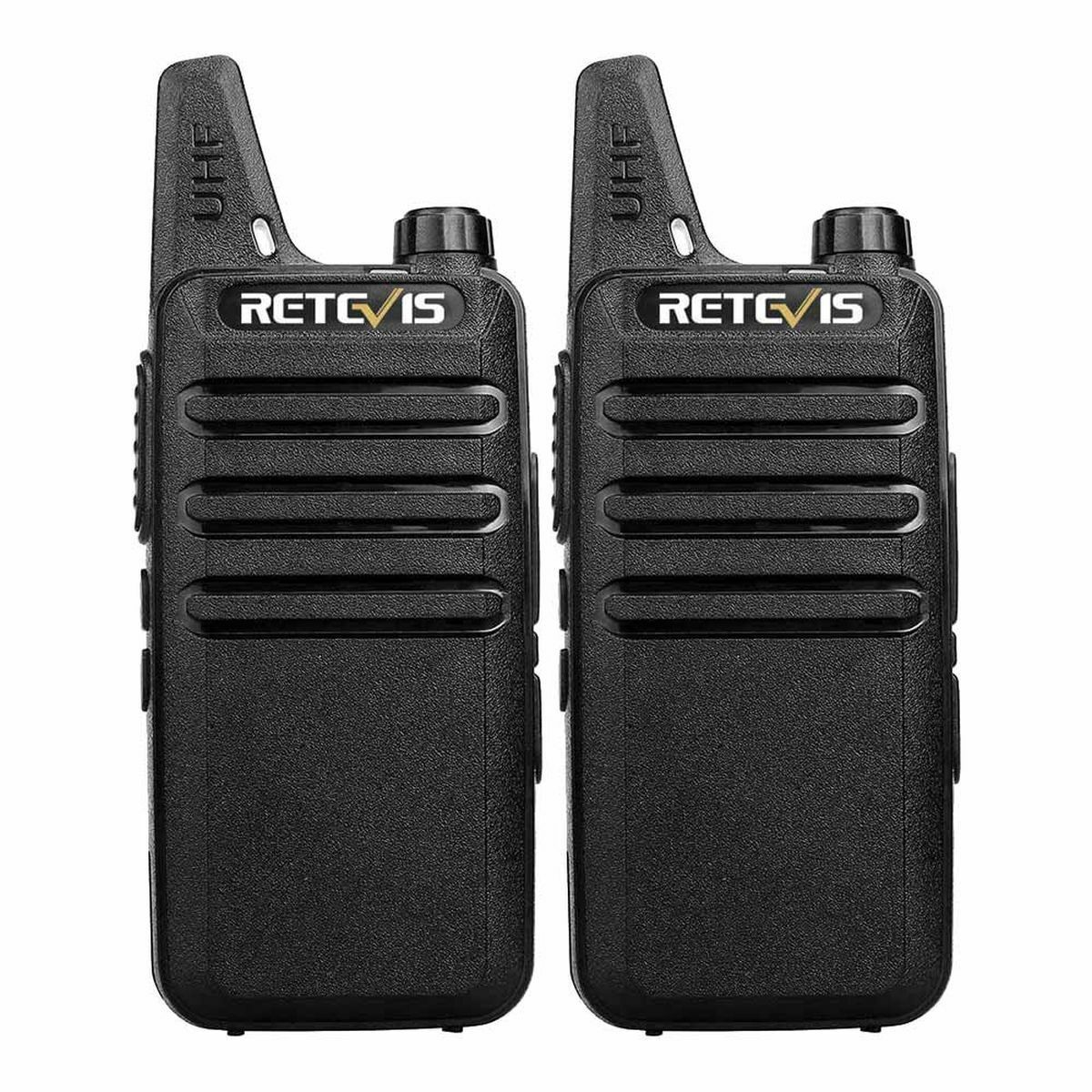 фото Рации retevis r22622 pmr/uhf 400-480mhz, 16 каналов, пылевлагозащита ip54, 2 шт.