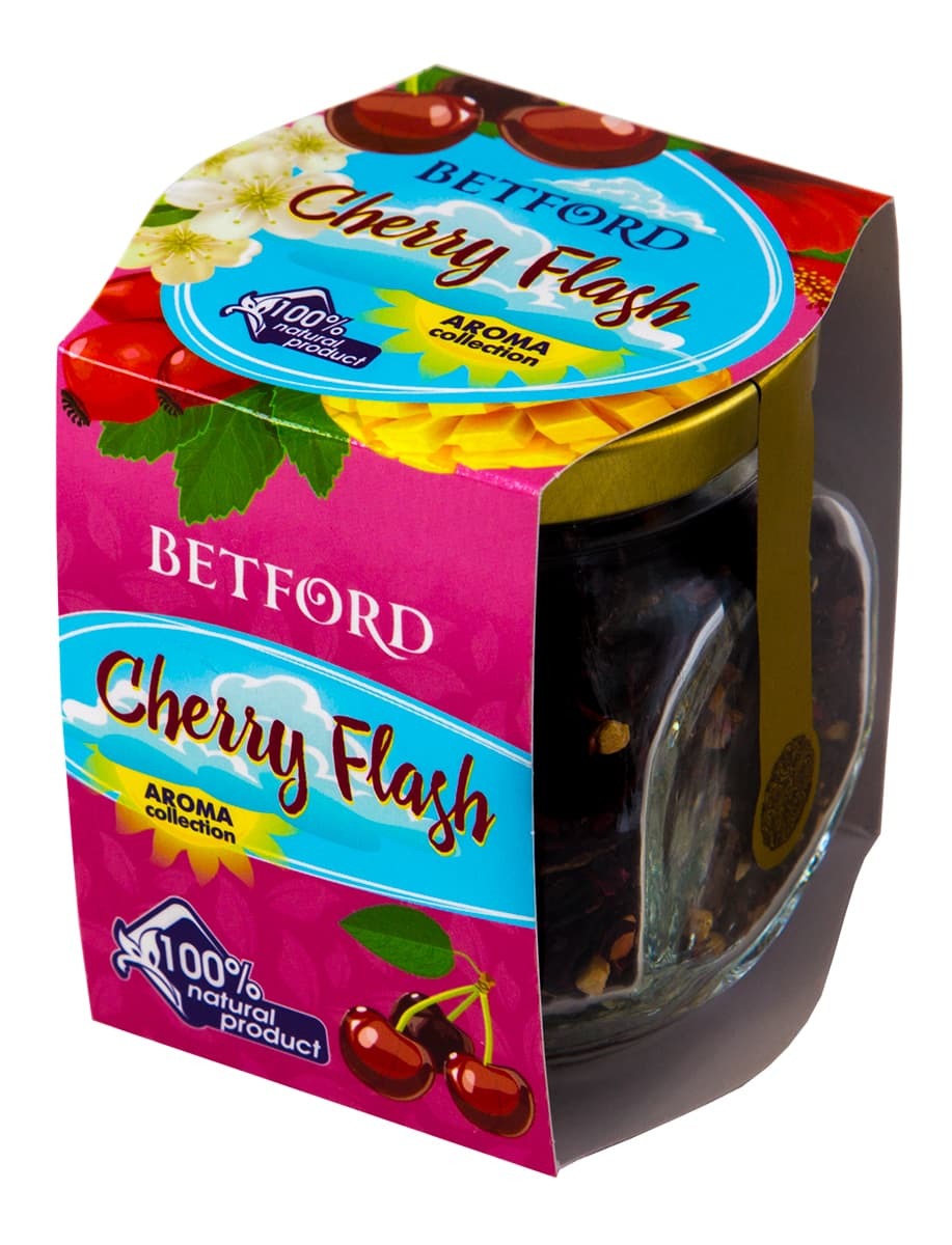 Чай Betford Cherry Flash Огненная вишня, 90 г