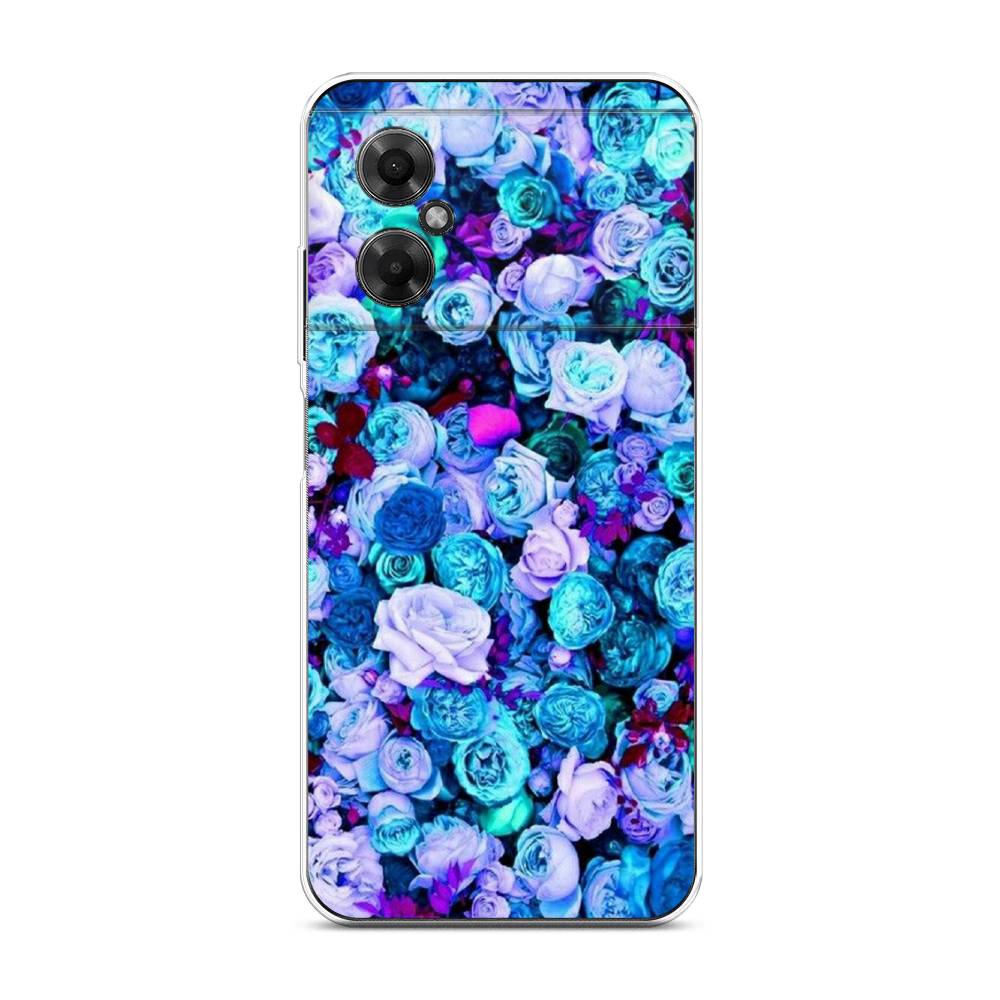 

Чехол на Xiaomi Poco M4 5G "Цветочный ковер", Фиолетовый, 316550-2