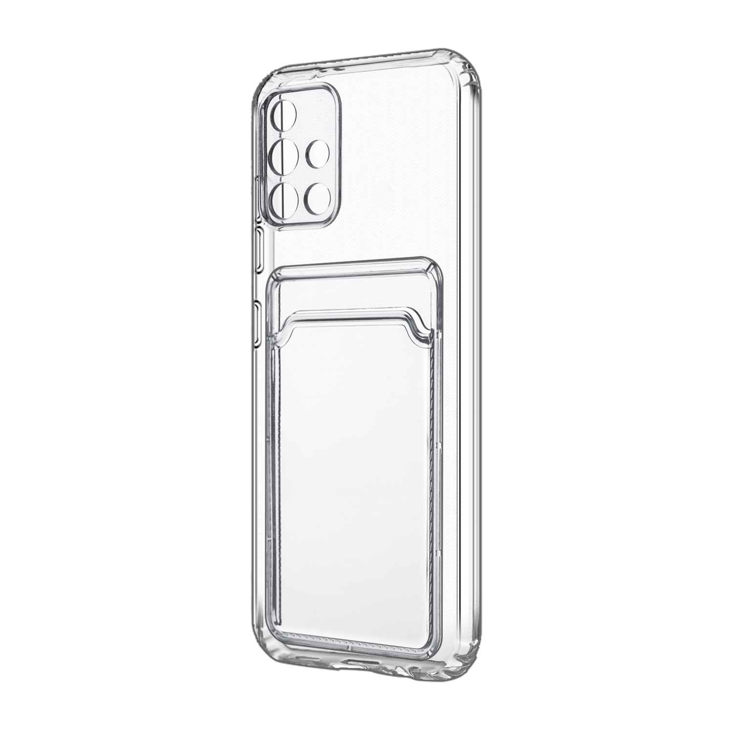 

Чехол Samsung A51 Clear Card прозрачный (IS010219)